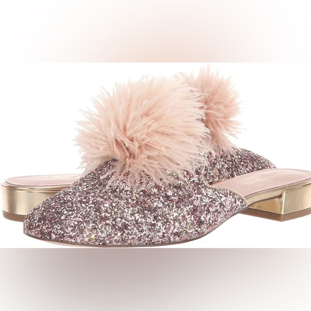 Kate Spade Gala Glitter Mules